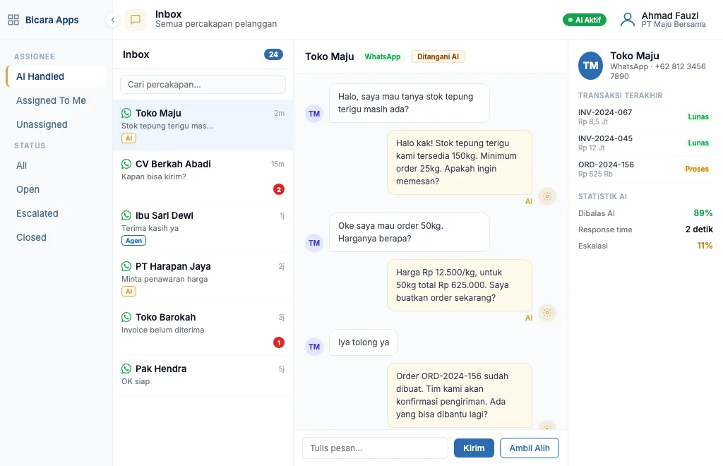 Kenapa Chatbot AI Biasa Gagal: Jawaban Pintar Tanpa Konteks Bisnis